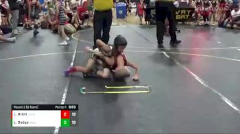 60 lbs Round 3 (6 Team) - Logan Dodge, ARES Black vs Liam Brent, Untouchables Purple