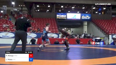 63 kg Quarters - Ryan Mango, Army/WCAP vs Jarod Maes, X-Factor Elite