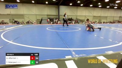 75 lbs Rr Rnd 4 - Alec Alfortish, Takedown Elite 9u vs Talon Peterpaul, Untouchables 9U White