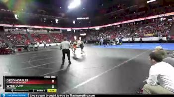 D3-285 lbs Cons. Semi - Wylie Dunn, Whitehall vs Diego Morales, Cedar Grove-Belgium