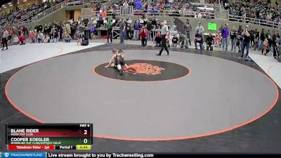 62 lbs Cons. Round 3 - Blane Rider, MOOK MAT CLUB vs Cooper Koegler, Roseburg Mat Club/Umpqua Valle