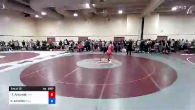 72 kg Rnd Of 32 - Tyler Antoniak, MWC Wrestling Academy vs Nicholas Grizales, Boone RTC