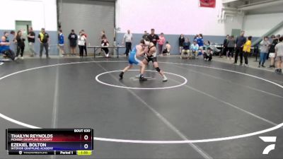 138 lbs Rr1 - Ezekiel Bolton, Interior Grappling Academy vs Thailyn Reynolds, Pioneer Grappling Academy