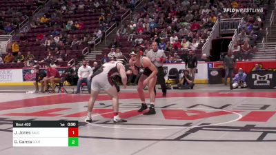 172 lbs Semifinal - Jake Jones, Saucon Valley vs Garrett Garcia, Southern Columbia