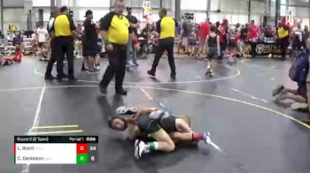 60 lbs Round 2 (6 Team) - Cael Danielson, Untouchables Black vs Liam Brent, Untouchables Purple