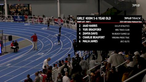 Youth Girls' 400m, Finals 1 - Age under 6