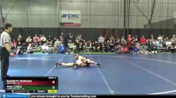 130 lbs Quarterfinals (8 Team) - Barrett Morgan, Iowa Gold vs Max Cable, Tennessee Red