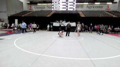 125 lbs Rr Rnd 1 - Ella Hughes, Roundtree Wrestling Academy vs Malia Minter, Dragons Wrestling Club