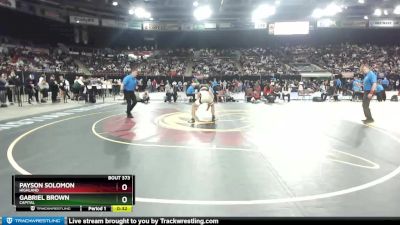 5A 138 lbs Cons. Semi - Payson Solomon, Highland vs Gabriel Brown, Capital