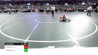 93.9-102.5 lbs Quarterfinal - Aislyn Buckner, ERWC vs Jasmine Anderson, Charlies Angels (IL)