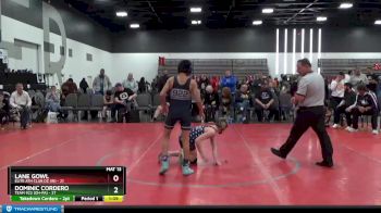80 lbs Placement Matches (8 Team) - Dominic Cordero, Team 922 (OH-PA) vs Lane GOWL, Elite Ath Club DZ (IN)