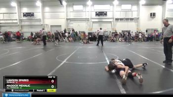 84 lbs Round 3 (8 Team) - Tanner Stuart, Rambler vs Hayden Weiss, Bandits