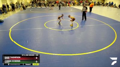 61B Semifinal - Gage Thompson, Benson vs Corbin Scherer, Sartell