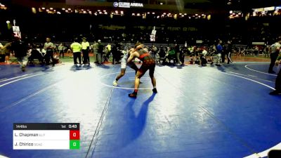 144 lbs Consolation - Landen Chapman, Elite NJ vs John Chirico, Seagull Wrestling Club