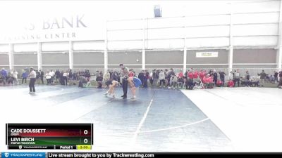 165 lbs Cons. Round 5 - Cade Doussett, Orem vs Levi Birch, Maple Mountain