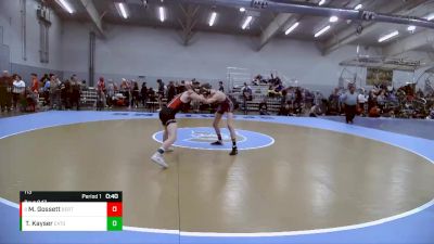 113 lbs Cons. Round 4 - Max Gossett, Berthoud vs Tripp Kayser, Eaton