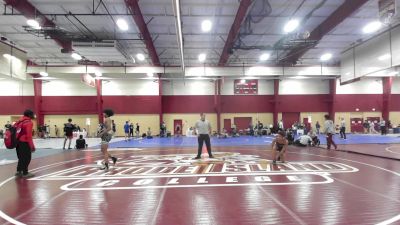 145 lbs Consi Of 4 - Mehki Araujo, Cranston West vs Christopher Polanco, Milo Wrestling Club