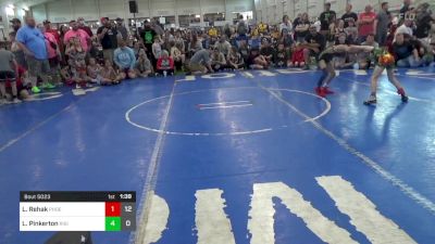 50 lbs Pools - Luke Rehak, Phoenix W.C. vs Luke Pinkerton, Rising Kingz