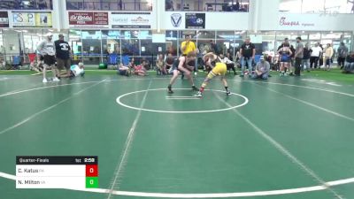 S-120 lbs Quarterfinal - Carter Katus, PA vs Nolan Milton, VA