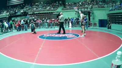 1A 215 lbs Quarterfinal - Elias Romero, Milford vs Garrett Kirgan, Tintic