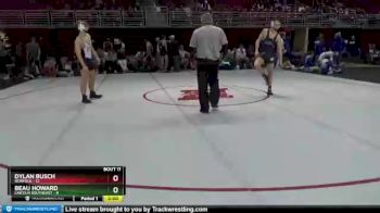 145 lbs Round 3 (8 Team) - Dylan Busch, Norfolk vs Beau Howard, Lincoln Southeast