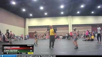 82 lbs Round 3 (6 Team) - Ethan Halstead, Carolina Hammer Squad vs Jordan Carringer, Steel Valley