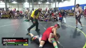 140 lbs Round 4 (6 Team) - Cody Thompson, Ares vs Jacob Van De Riet, Fight Club