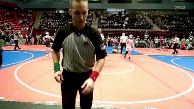 96 lbs Round Of 16 - Jaden O`Kelley, Cushing Tigers vs Jayce Kent, Glenpool Youth Wrestling