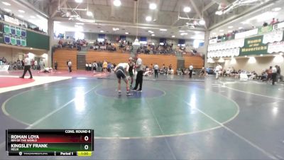 165 lbs Cons. Round 6 - Kingsley Frank, Helix vs Roman Loya, Rim Of The World