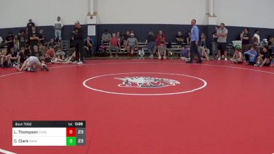 150 lbs Semifinal - Luke Thompson, Pursuit vs Cashil Clark, Kraken