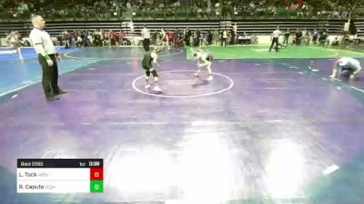 70 lbs Semifinal - Logan Tuck, Apex vs Rocco Caputo, Cedar Grove