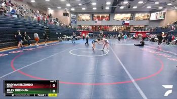 126 lbs Semifinal - Riley Drennan, Plano vs Nadiyah Elizondo, Bryan