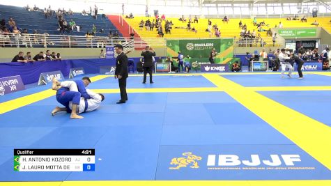 HERCULES ANTONIO KOZOROSKY JUNIO vs JOSÉ LAURO MOTTA DE OLIVEIRA 2024 Brasileiro Jiu-Jitsu IBJJF