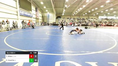 120 lbs Rr Rnd 1 - Tanner Allen, Claws Ohio Black vs Chris Huerta, Beast Of The East