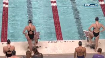 ND, CIN at IU Women 50 Free Heat 1