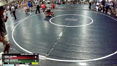 122 lbs Cons. Round 2 - Kobe Negrete, Wright Wrestling Academy vs Ezra Viloria, UNATTACHED