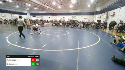 190 lbs Round 3 (4 Team) - Beckham Sears, Selah vs Asa Knutson, Hanford