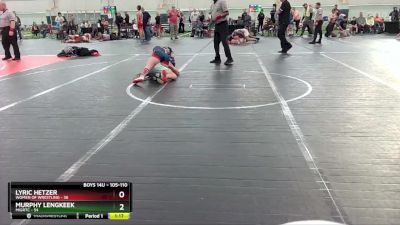 105-110 lbs Round 3 - Lyric Hetzer, Women Of Wrestling vs Murphy Lengkeek, MIGRTC