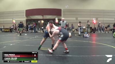 Cons. Round 2 - Max Pierce, Cardinal Wrestling Club vs Cason Miller, Hamilton Wrestling