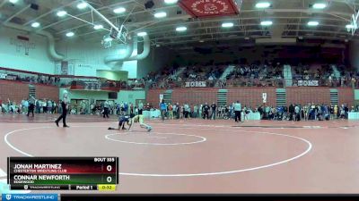 70 lbs Cons. Round 2 - Jonah Martinez, Chesterton Wrestling Club vs Connar Newforth, Edgewood