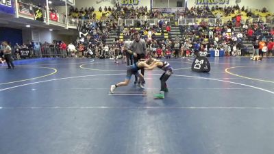 72 lbs Round Of 16 - Geno Crooks, Warrior Ridge vs Crew Musselman, Orchard W.C.