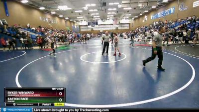 80 lbs Cons. Semi - Easton Pace, Empire vs Ryker Winward, Sanderson Wrestling Academy