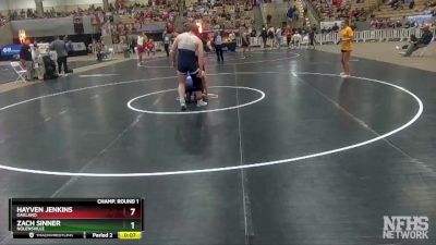 AA 113 lbs Quarterfinal - Stiles Miller, Science Hill vs Nate Graham, Station Camp