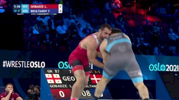 87 kg Final 3-5 - Lasha Gobadze, Georgia vs Turpan Bisultanov, Denmark