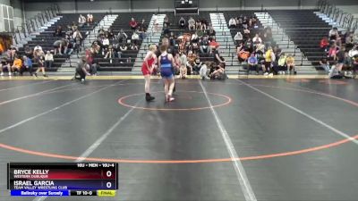 16U-4 lbs Round 2 - Bryce Kelly, Western Dubuque vs Israel Garcia, Team Valley Wrestling Club