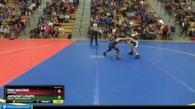 60 lbs Champ. Round 1 - Anthony Lovato, Simley Wrestling Club vs Finn Walters, MN Elite