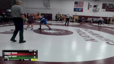 285 lbs Quarterfinal - Robert Beese, Augsburg vs Walter West, Luther