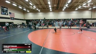 120B Round 2 - Evan Ketterling, Lockwood vs Adrian Albrecht, Natrona County