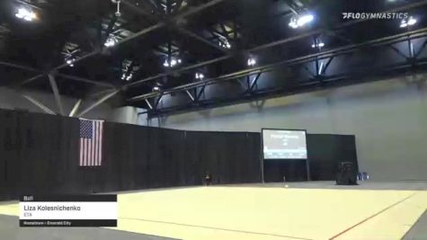 Liza Kolesnichenko - Ball, ETA - 2021 USA Gymnastics Championships