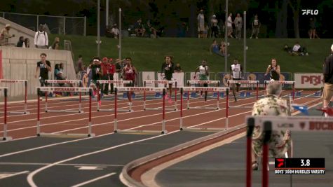 High School Boys' 300m Hurdles, Prelims 1